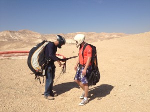 Dead Sea paragliding